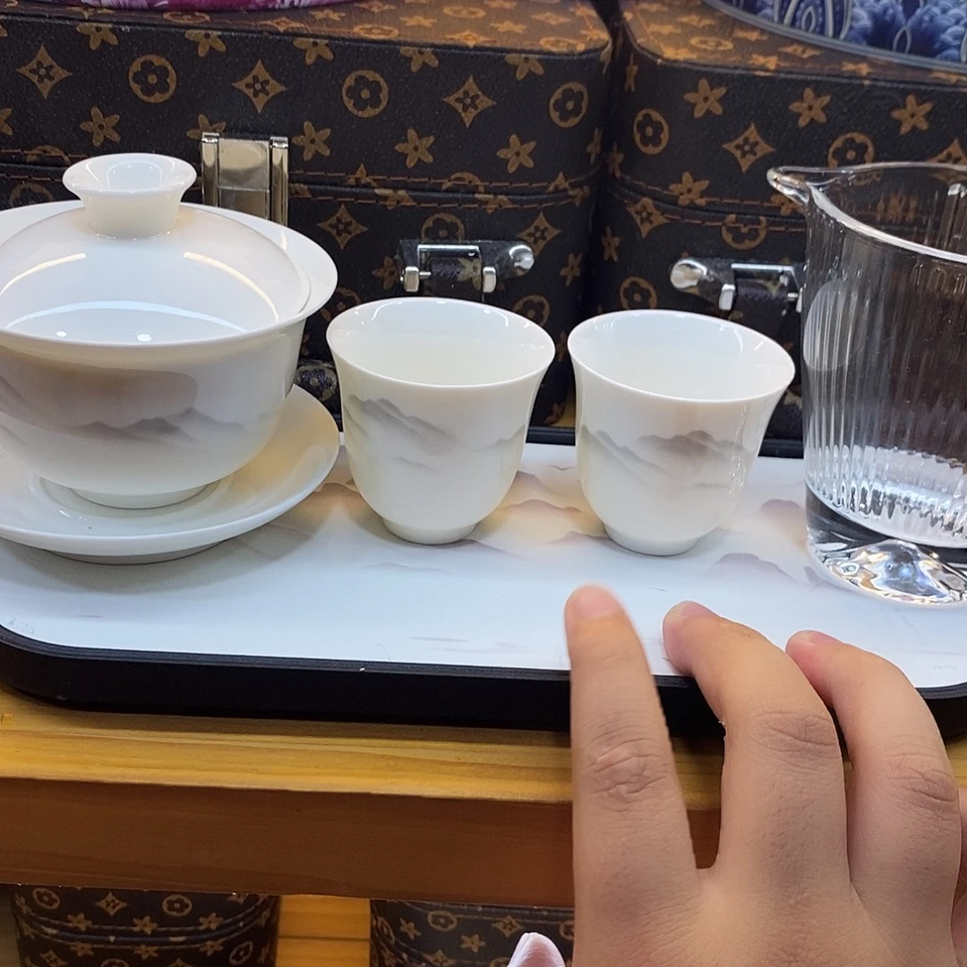 盖碗里的水煮开后放