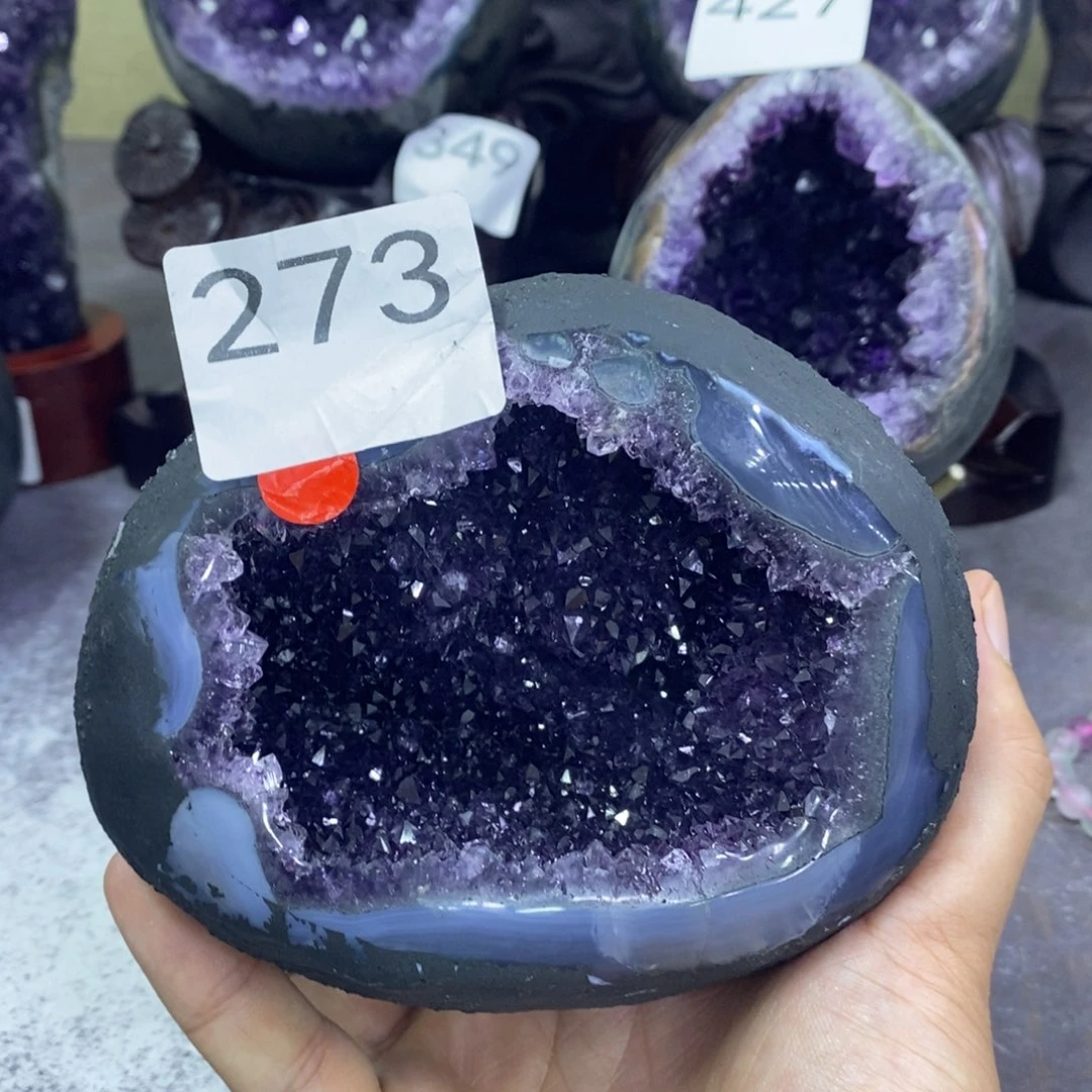 未镶嵌珠宝半成品紫晶273