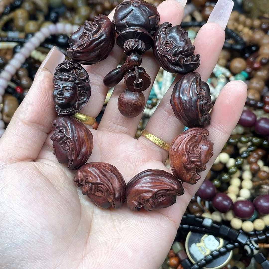 维腊木（绿檀）无事牌