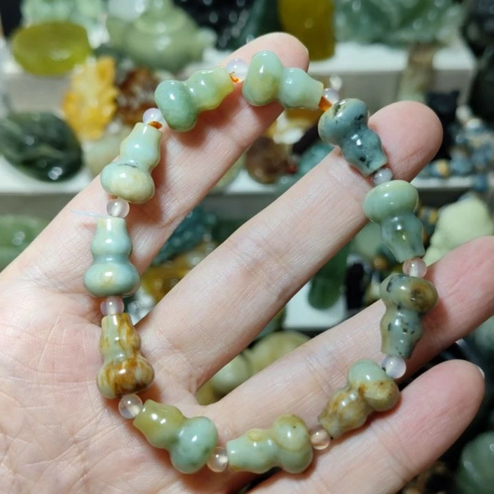 未镶嵌岫玉手串手串