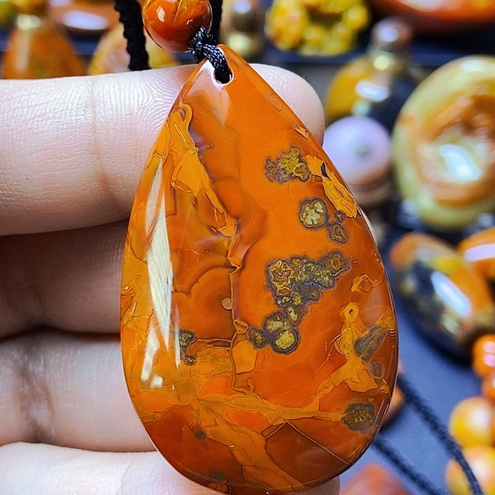 玛瑙/玉髓手把未镶嵌