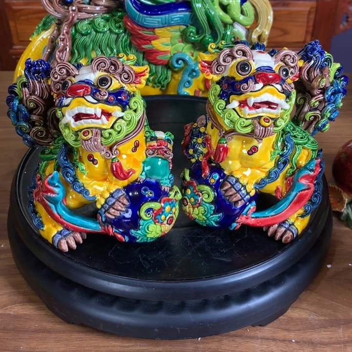 摆件无*@财源滚滚陶瓷摆件