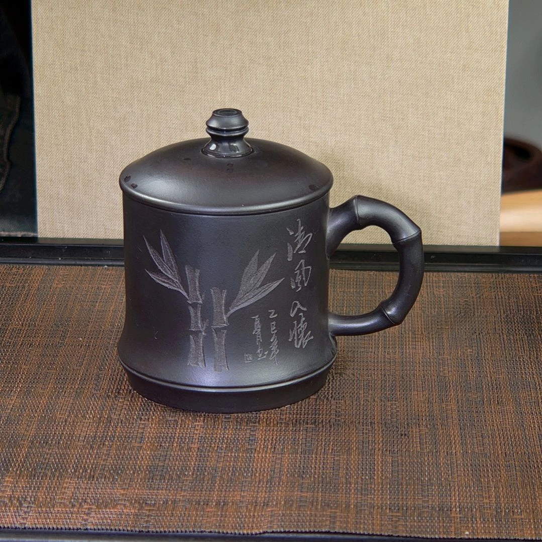 茶杯紫砂高货放漏