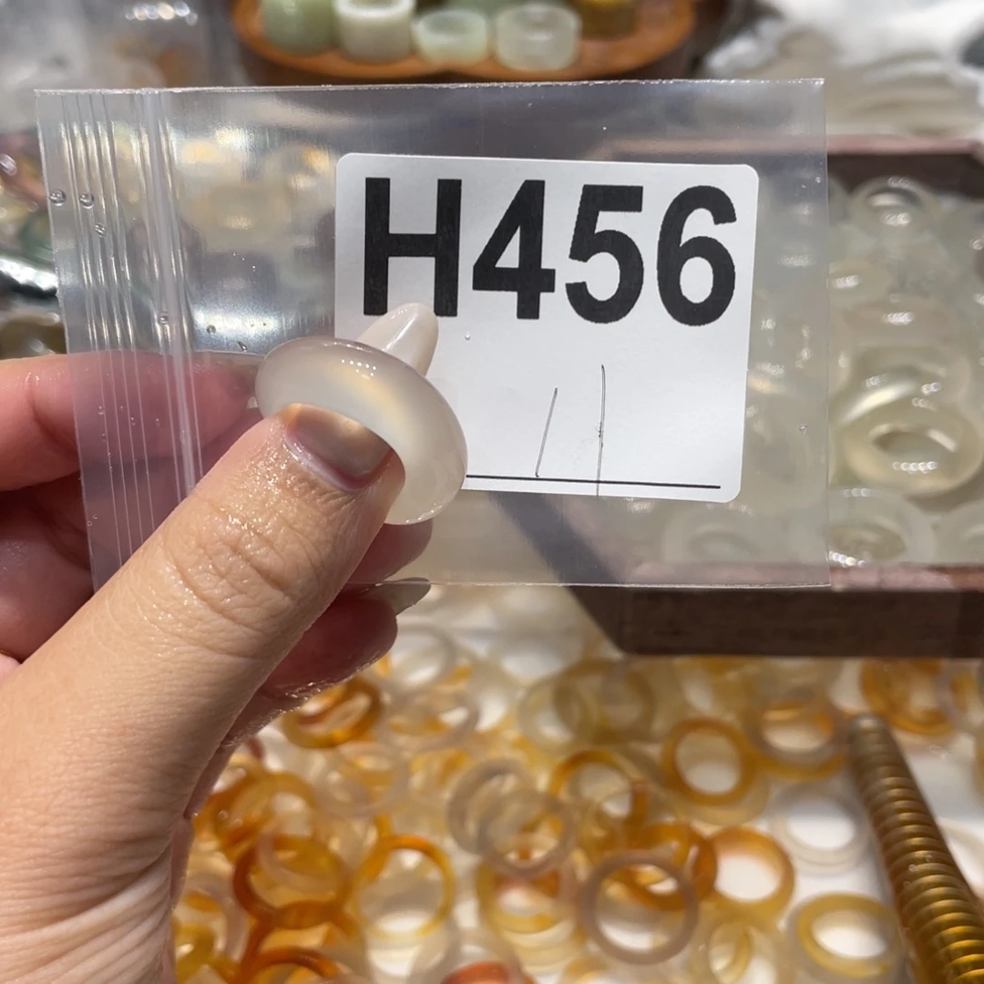 玛瑙/玉髓未镶嵌戒指456