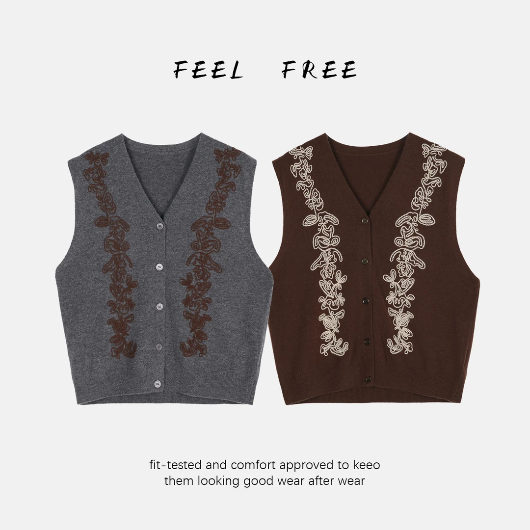 FEEL FREE-羊毛无袖上衣 2025新款NEW