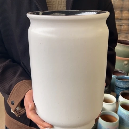 紫砂花盆高32口20————-