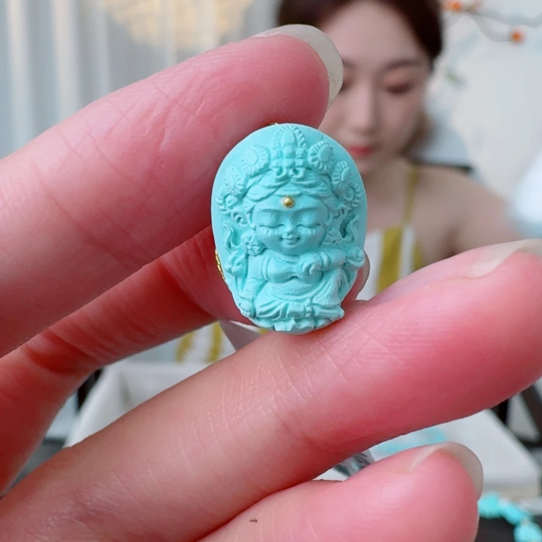 未镶嵌绿松石珠宝奇石