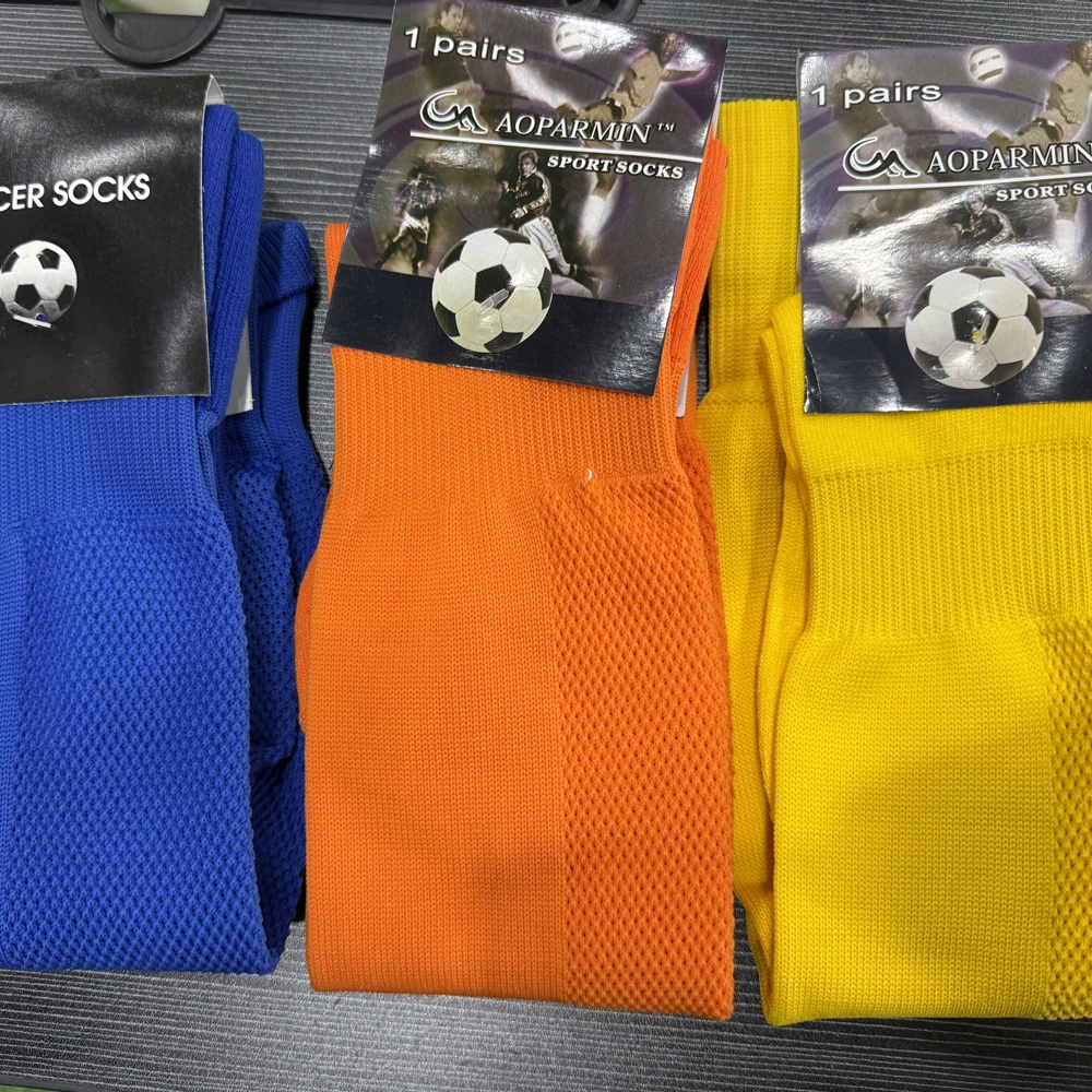 毛巾底足球袜专业长筒足球袜1双（颜色随机）
