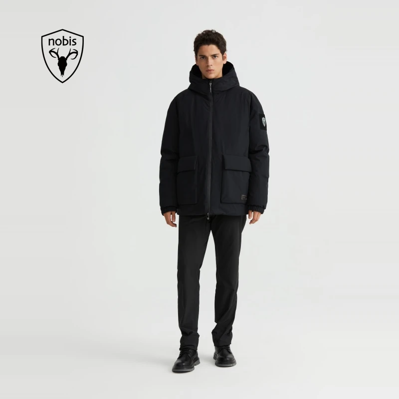 nobis诺北斯秋冬新款男士户外工装防泼水登山羽绒服外套DIXON