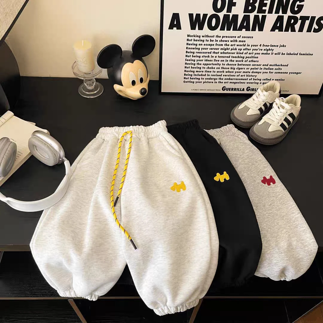 【高品质】巴拉拉男童洋气裤子春秋新款韩版儿童宝宝宽松百搭时尚休