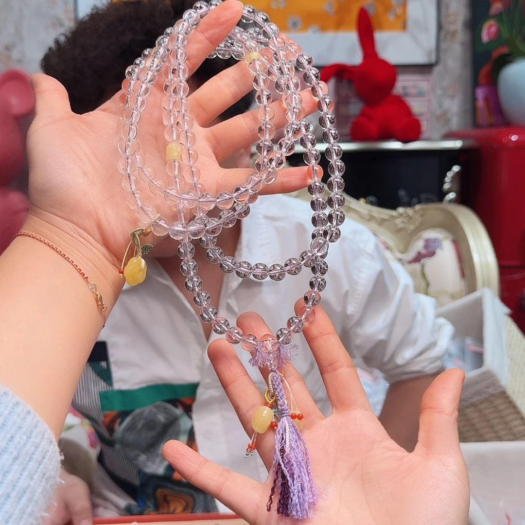 水晶项链未镶嵌项链