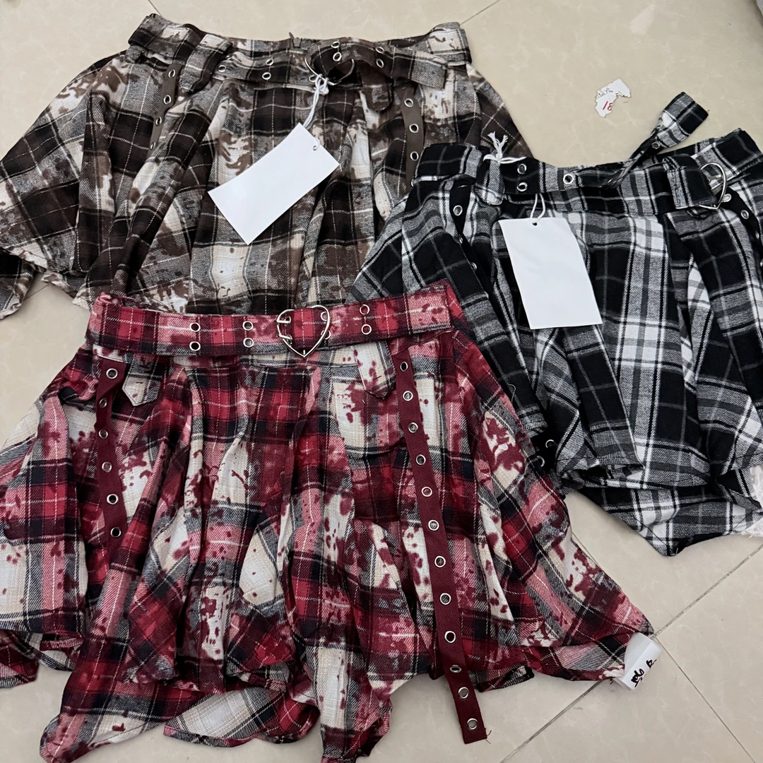 【辣妹冲】不规则裙辣妹有内衬