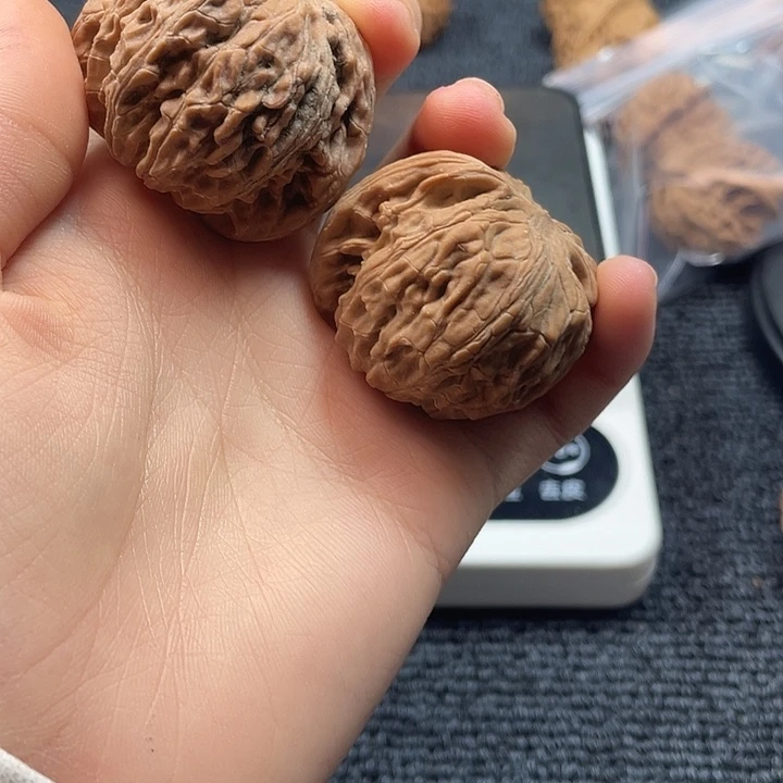 芜***测吊坠文玩核桃磨盘41全品