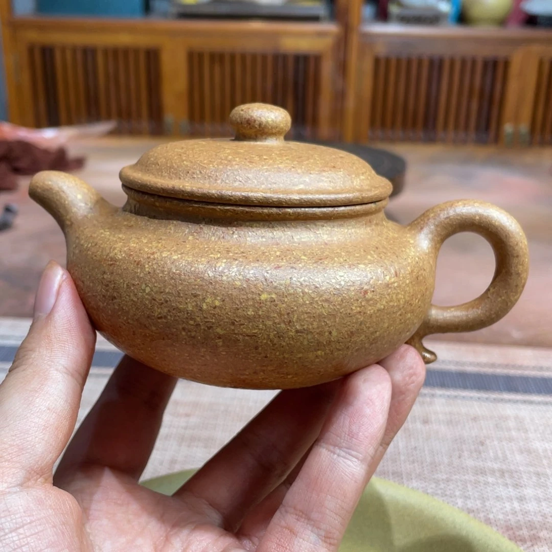 山***山茶壶紫砂宜兴紫砂原矿紫砂壶
