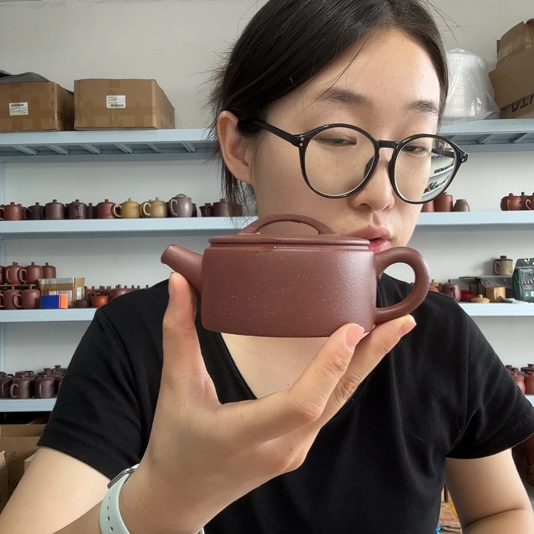 茶杯紫砂台西底槽清汉瓦180CC左右