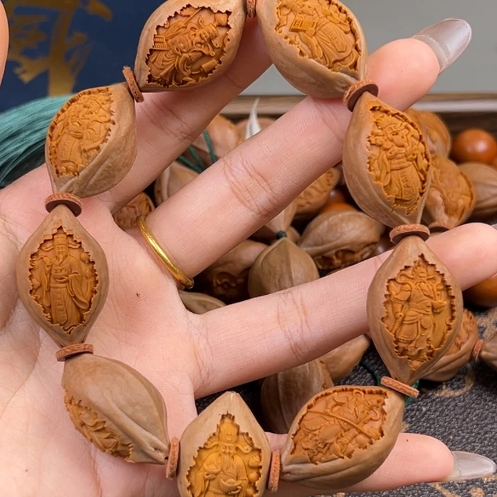 橄榄核手串/手链文武财神2.0