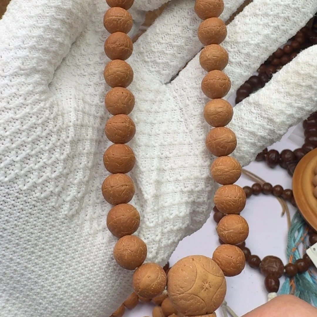 手串凤眼菩提11正圆红皮手持