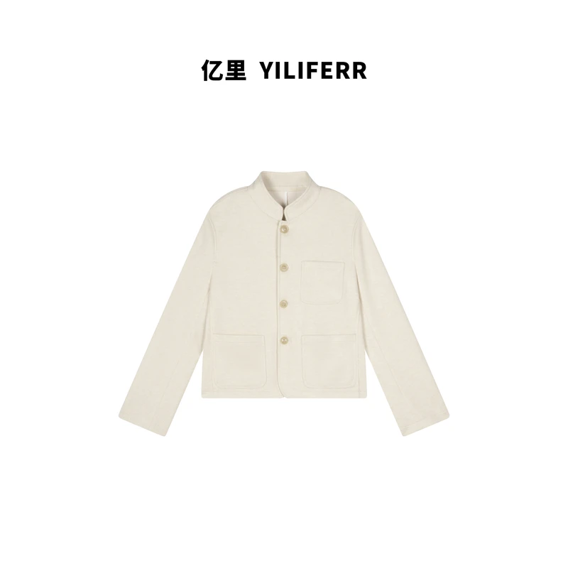 【亿里YILI】简约艺术感高级法式百搭外套Y0231