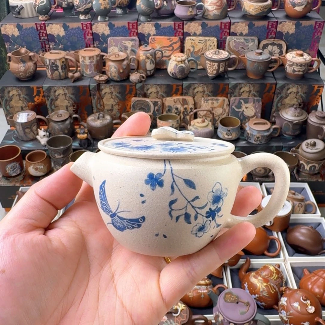 茶壶紫砂150cc原矿精工半手