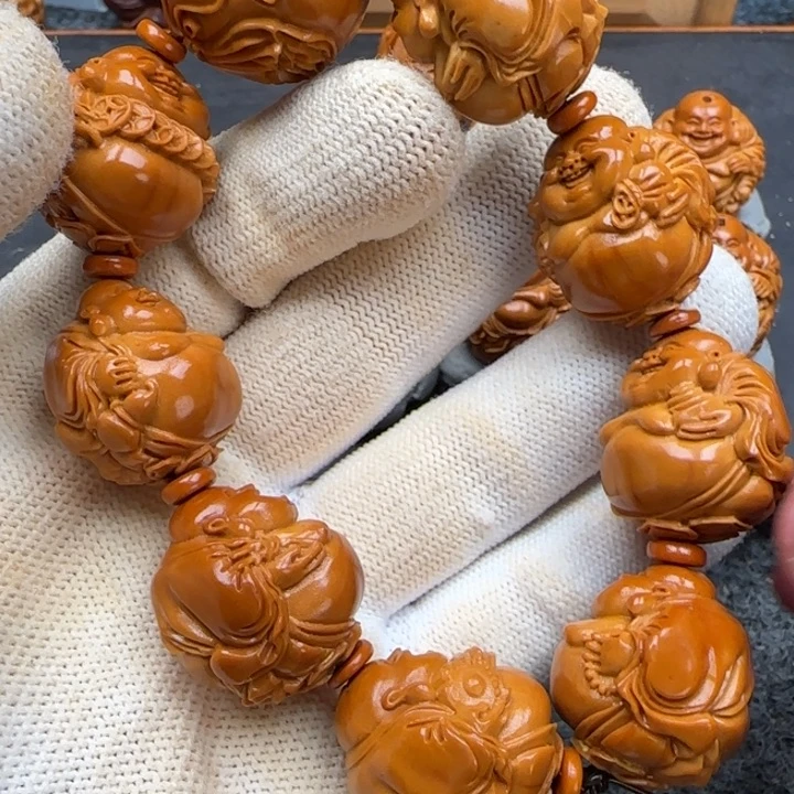 橄榄核手串/手链2.2铁盒弥勒