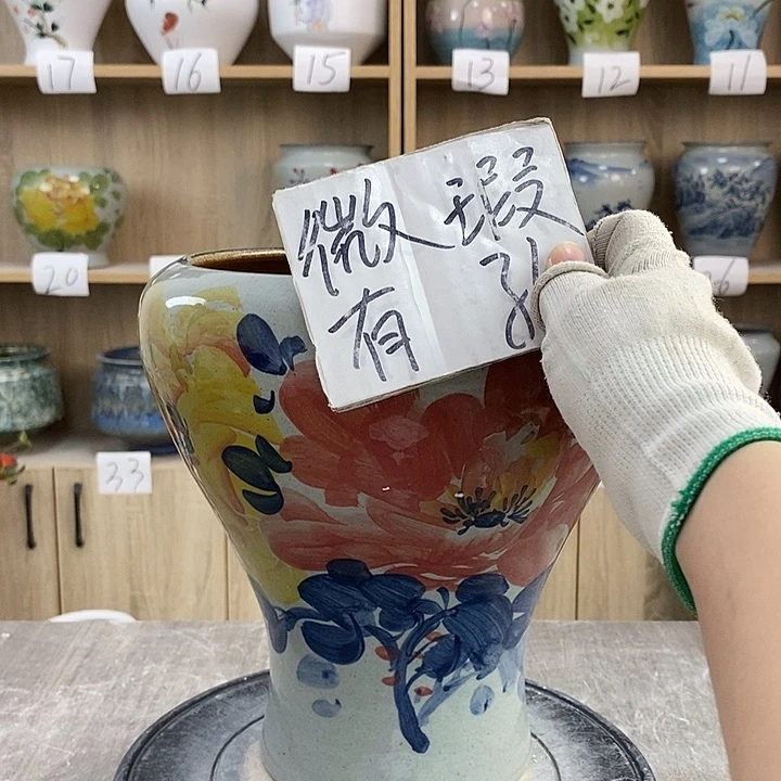 缸13xc景德镇陶瓷花盆