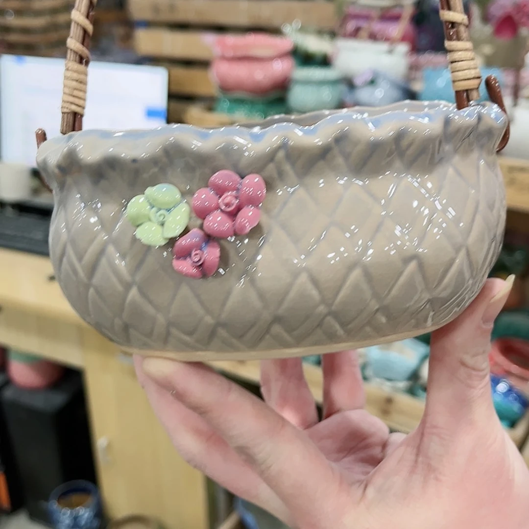 【闪购商品】陶瓷陶瓷多肉植物花盆