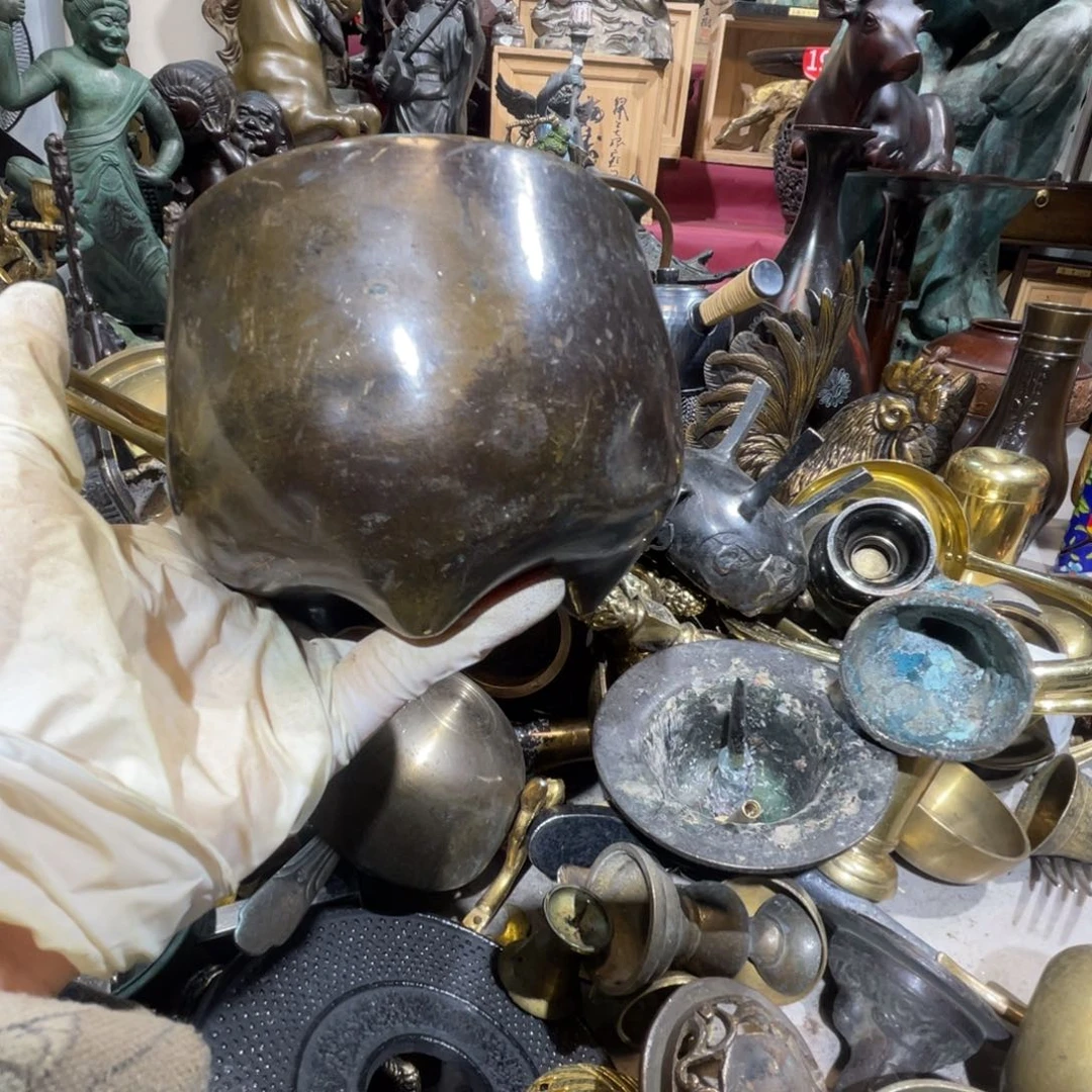 预****判大阪回流铜器摆件75