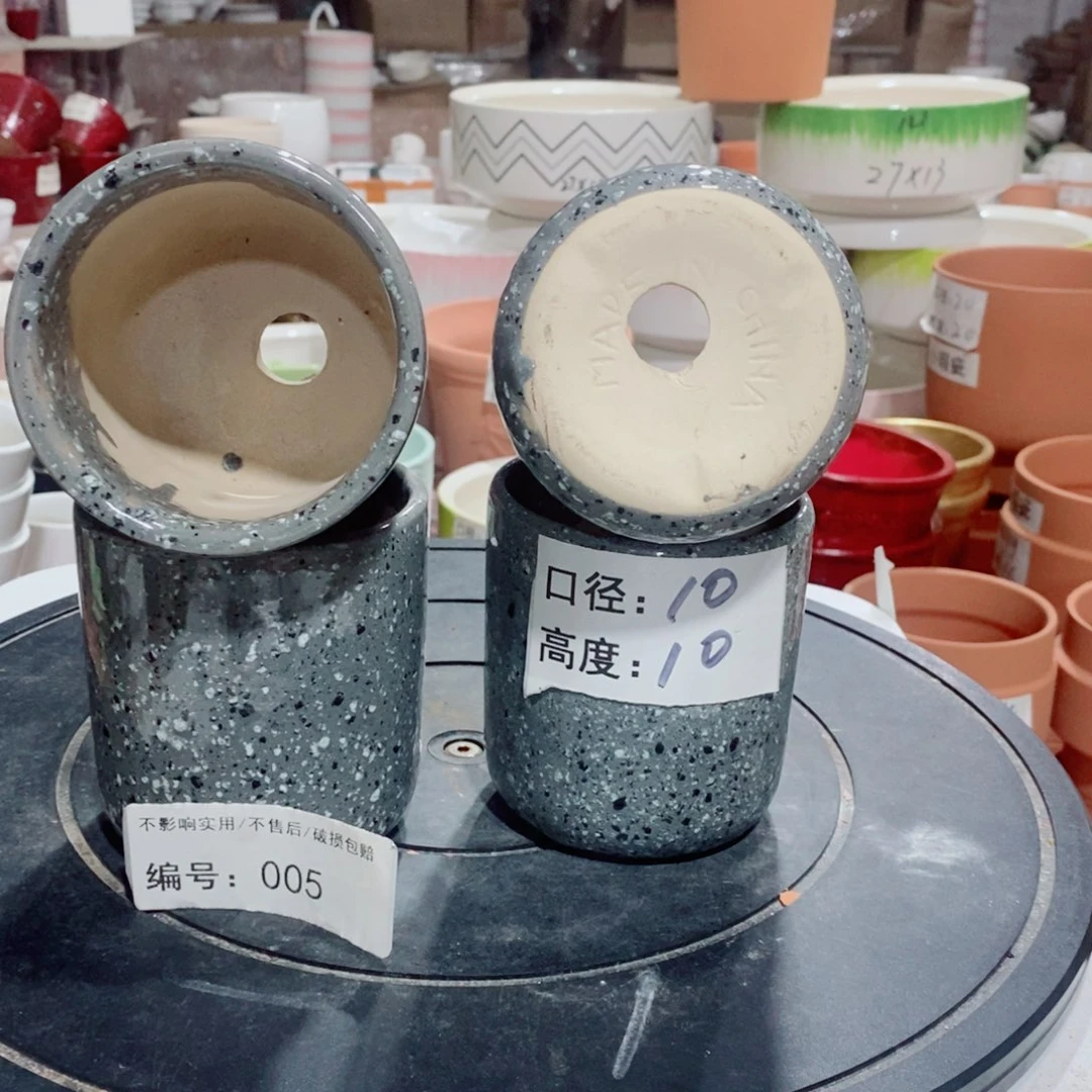微瑕花盆-005-口10×10-4个