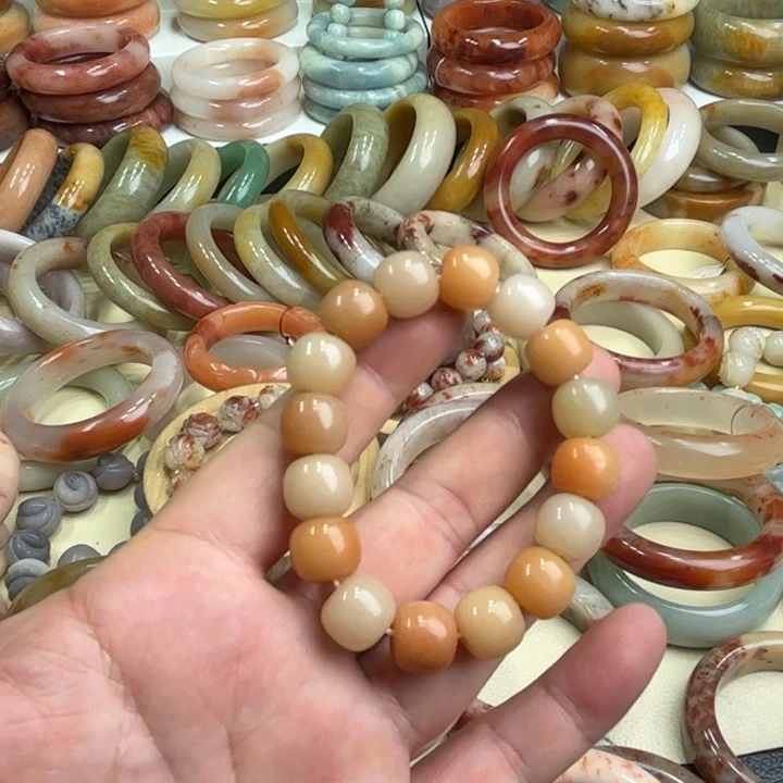 石英质玉手串未镶嵌