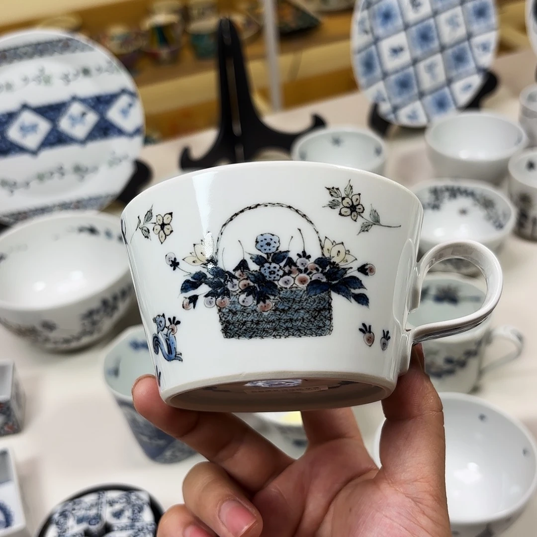 瓷    九谷理节 汤马克