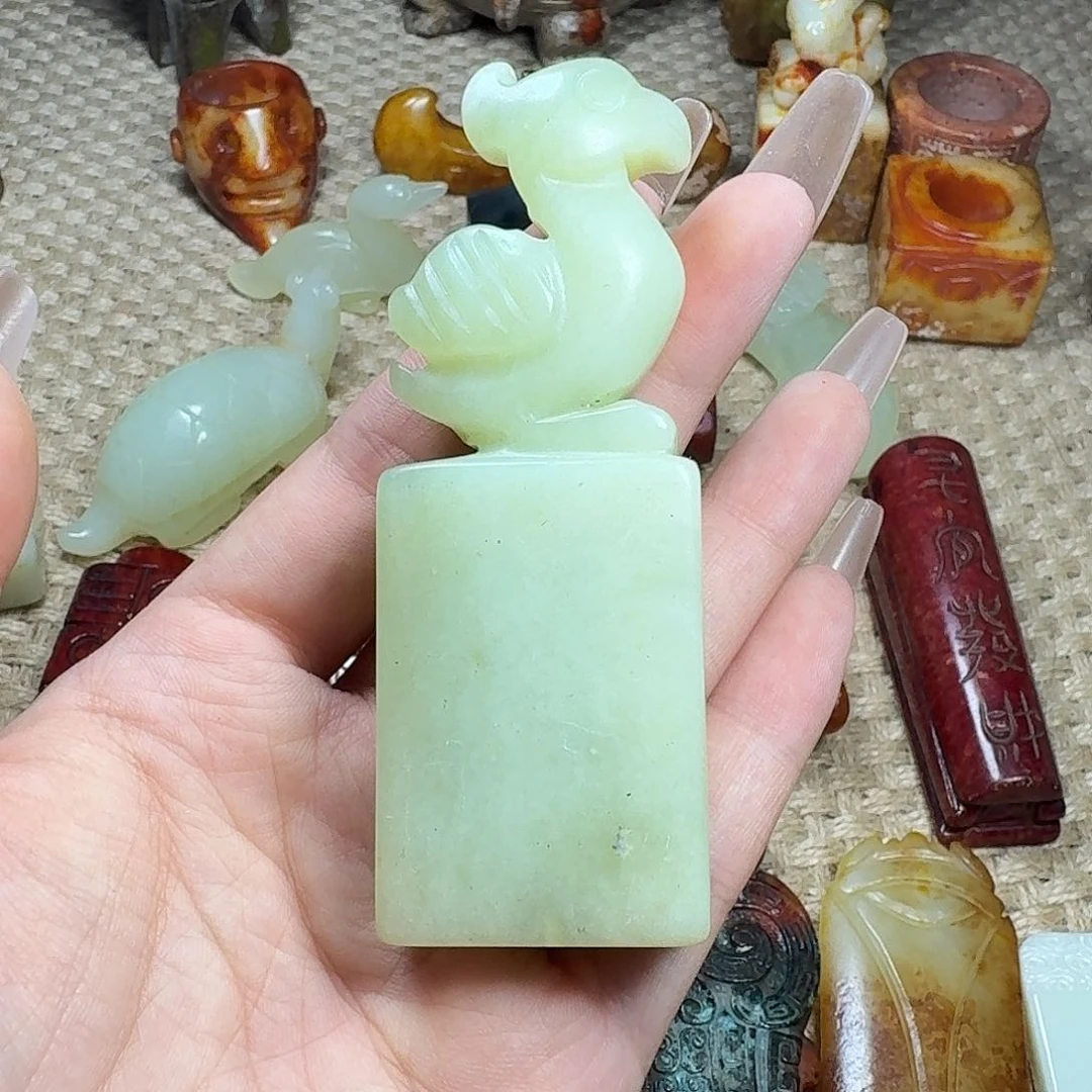 白玉菩提吊坠挂件