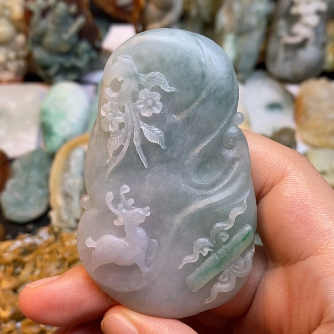 定制翡翠未镶嵌特色18