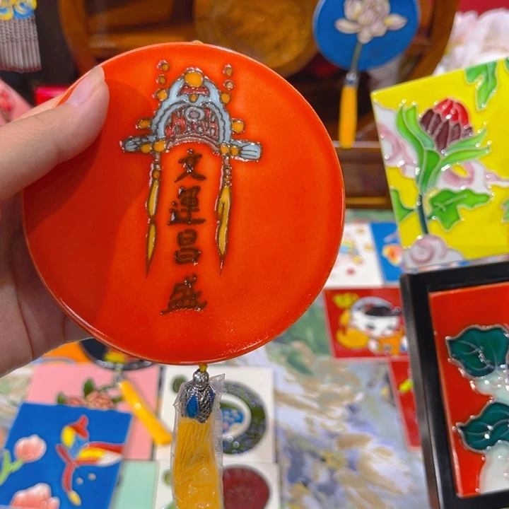 瓷片瓷板画艺术作品