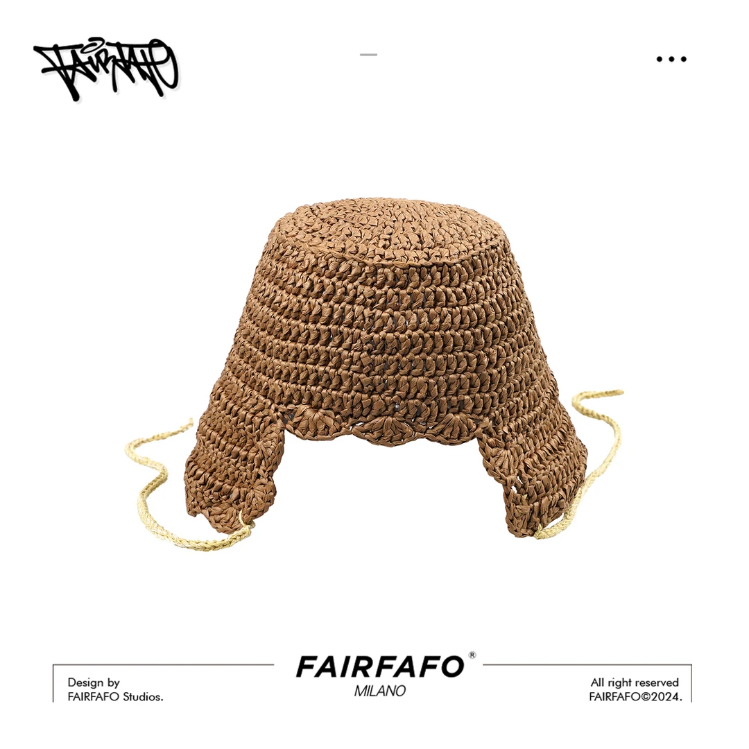 【手勾花瓣渔夫帽】FH24MZ448