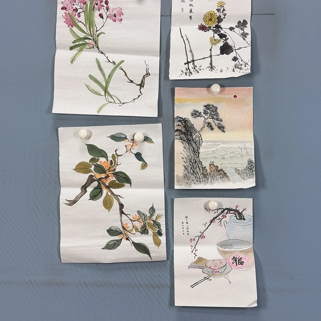 国画668 牡丹一如您的脸颊美丽