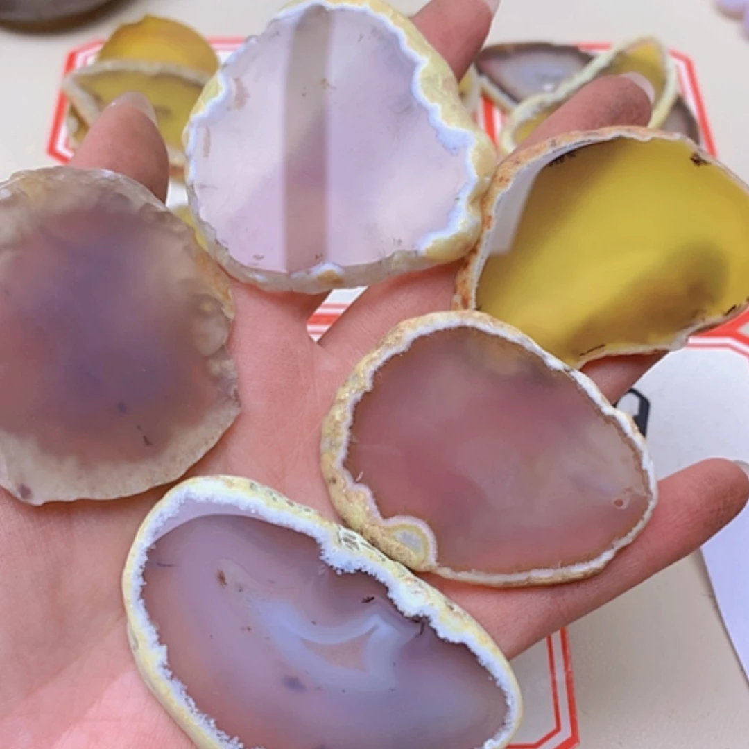 【闪购商品】未镶嵌玛瑙/玉髓珠宝半成品我****）