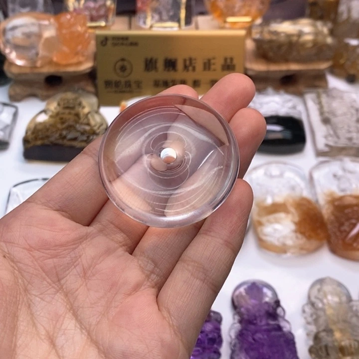 水晶颈饰未镶嵌定制