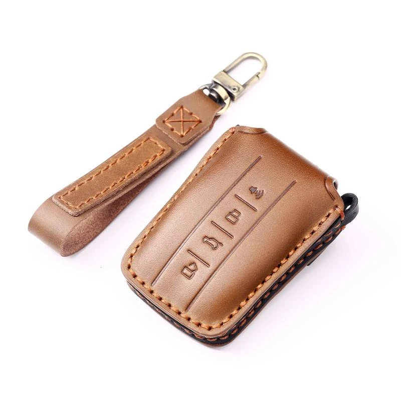 新品上架钥匙包适用于长城魏派新坦克300新款坦克标纯手工钥匙包