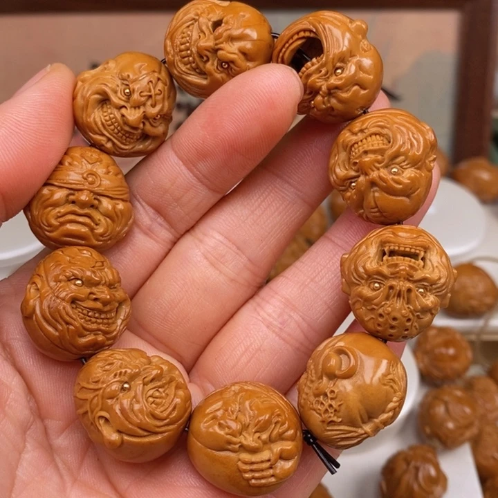 橄榄核手串/手链橄榄雕刻