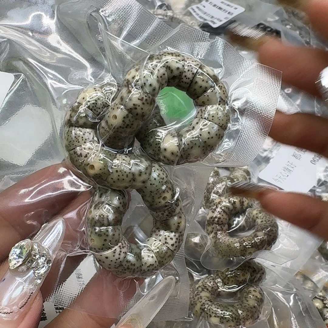 猫***三手串星月菩提324卓越星月菩提猪大肠10条