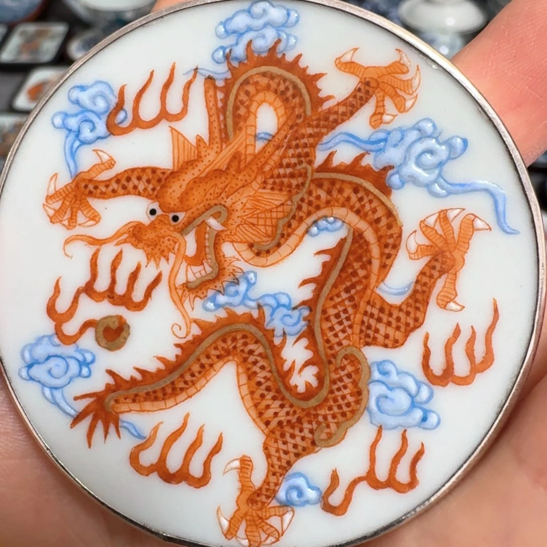 靠***生瓷片金龙挂件一个一个