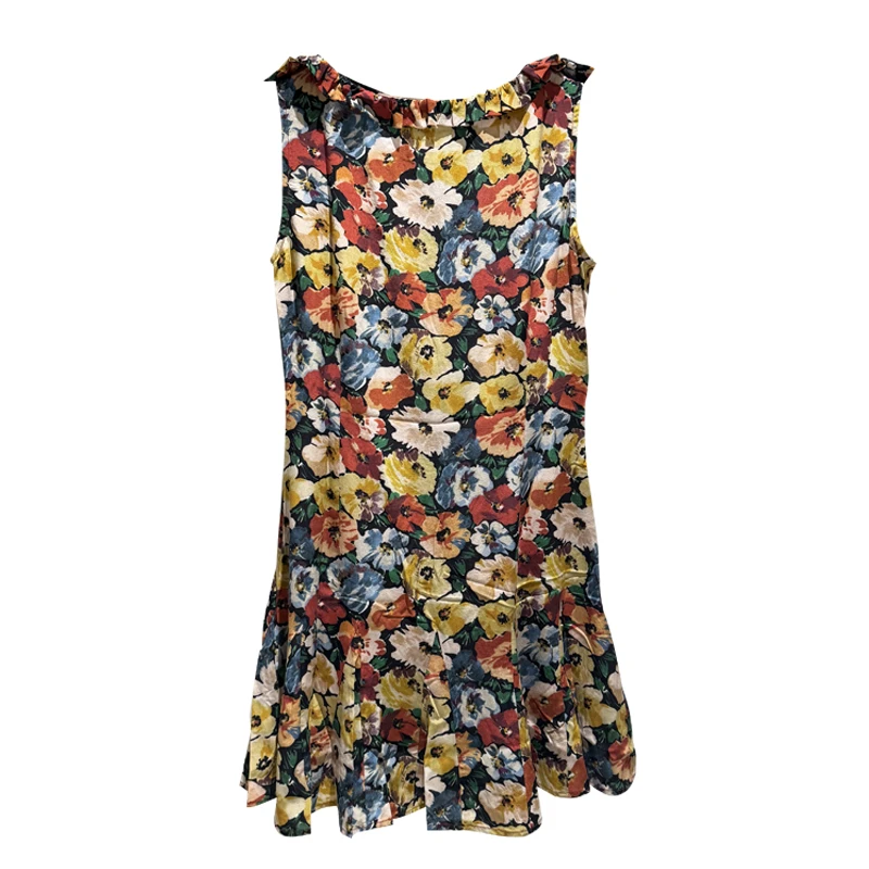 kickylun·夏日油画连衣裙