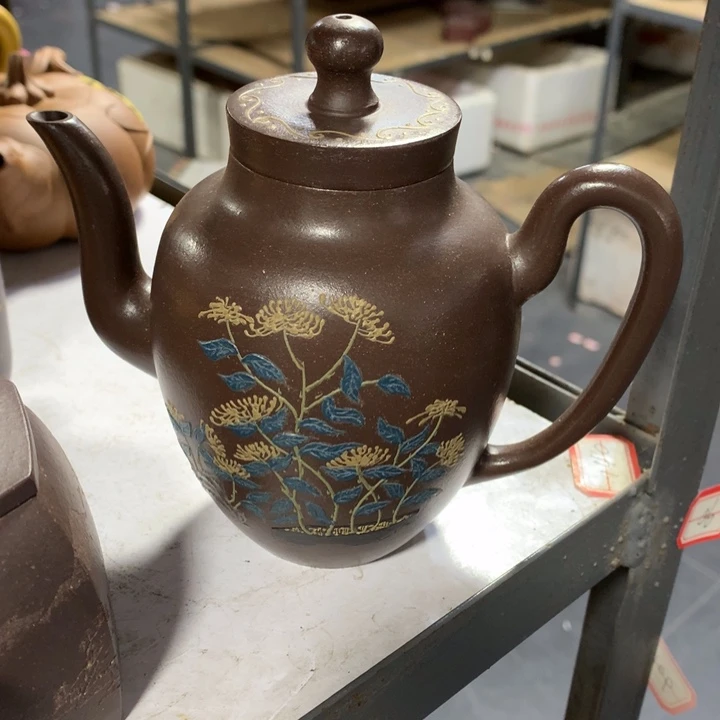 紫砂茶壶原矿手工17