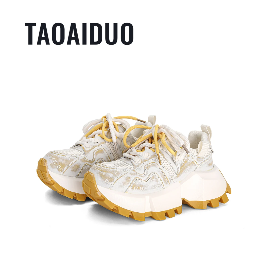 【淘爱朵●】时尚厚底增高6cm潮流百搭女士休闲鞋7308-01