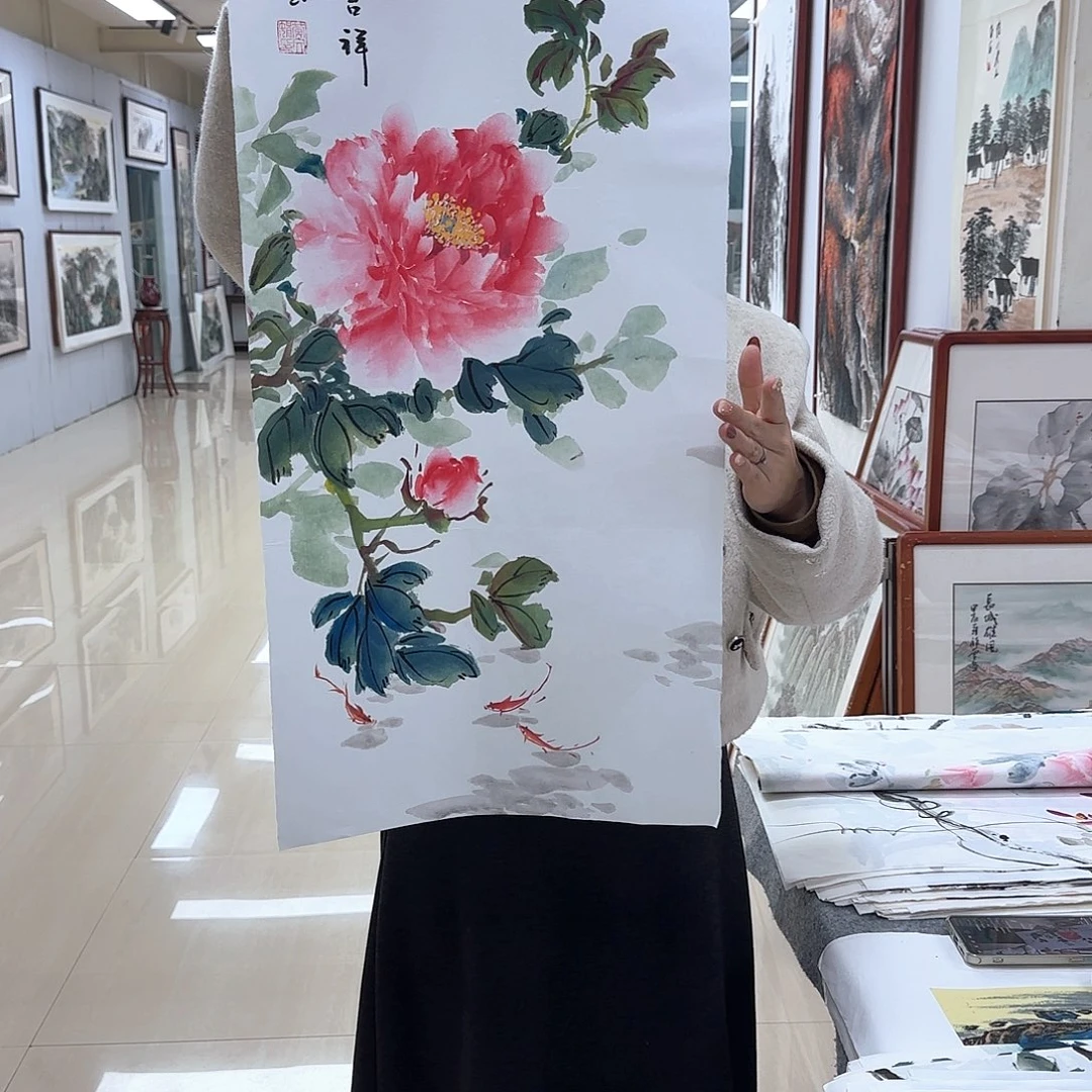 国画国画作品集一个