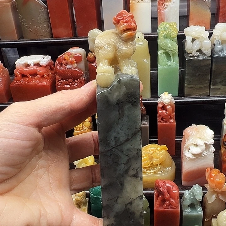 印石寿山石寿山石手工雕刻