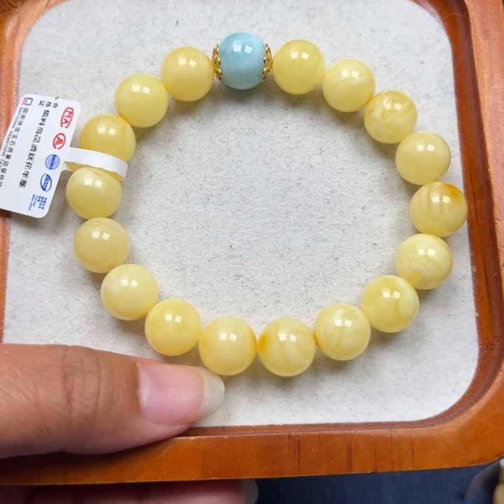 琥珀未镶嵌珠宝奇石M233号11+白蜡妖花