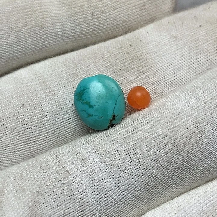 颈饰未镶嵌南红玛瑙