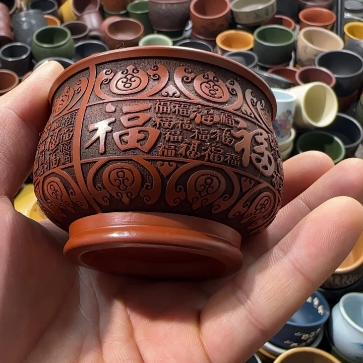 茶杯紫砂全手工制作工艺