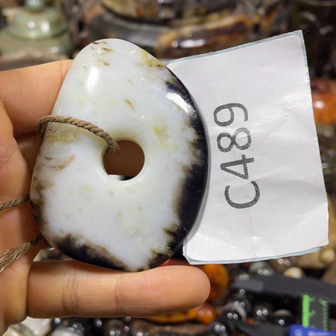 和田玉吊坠(不含链)未镶嵌